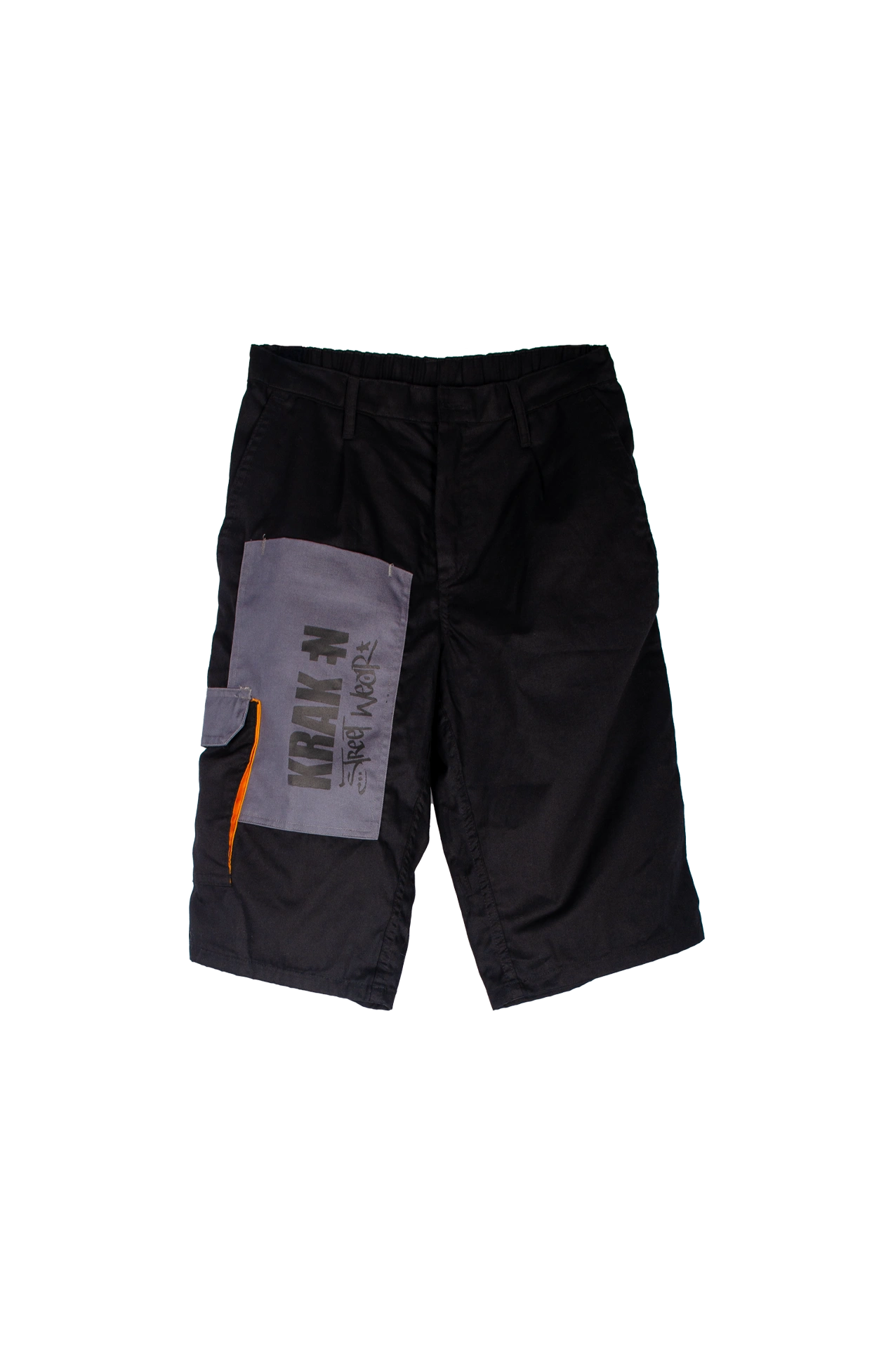 short-graffiti-streetwear-oversized-negro-gris-frontal.webp