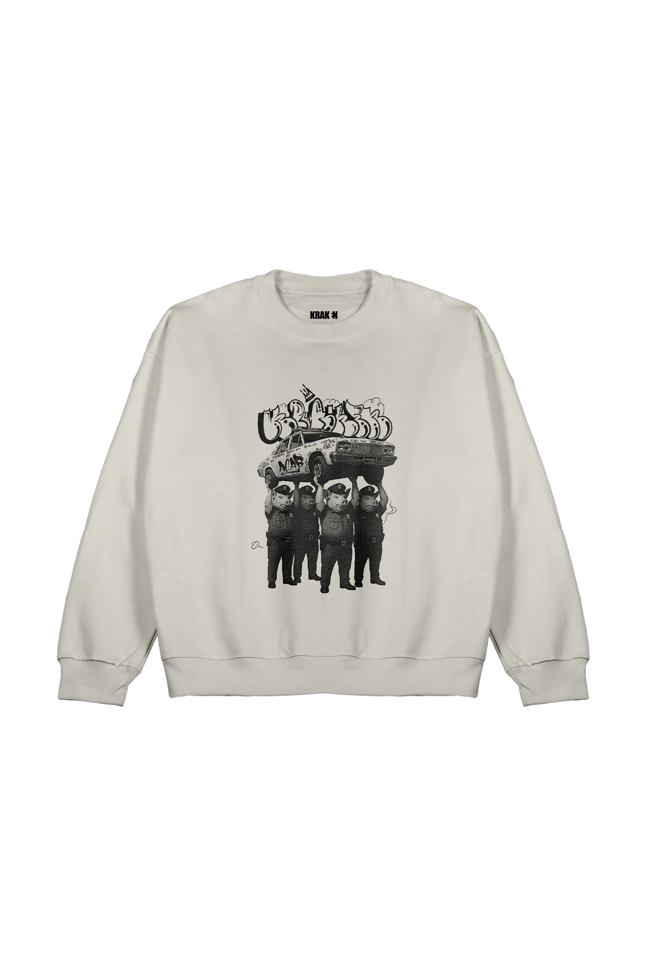 Crewneck 4 pigs