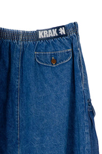 QLQ Upcycled Denim Unisex Skirt - One of one