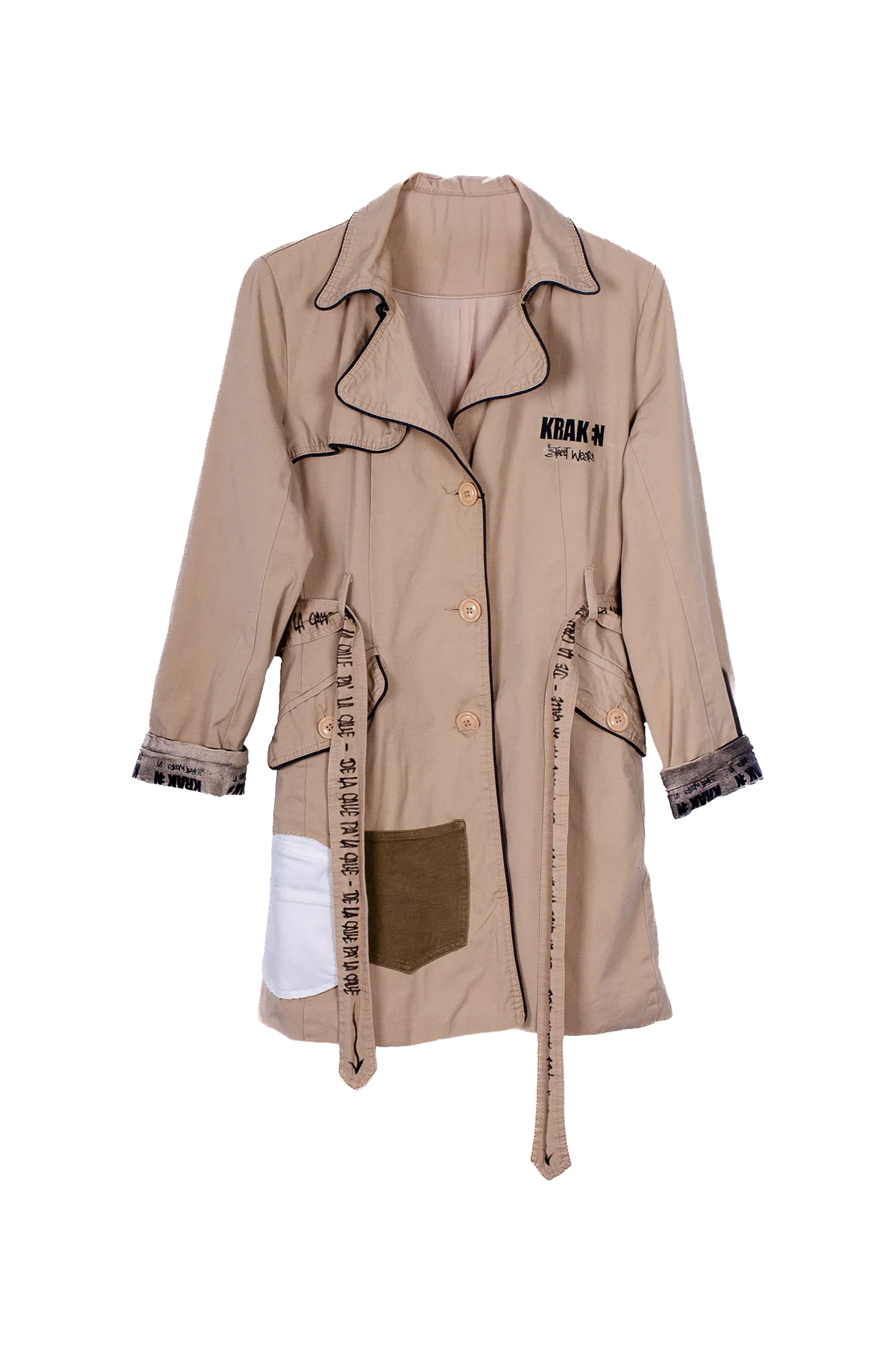 Dick Tracy Reworked Trench - One of one