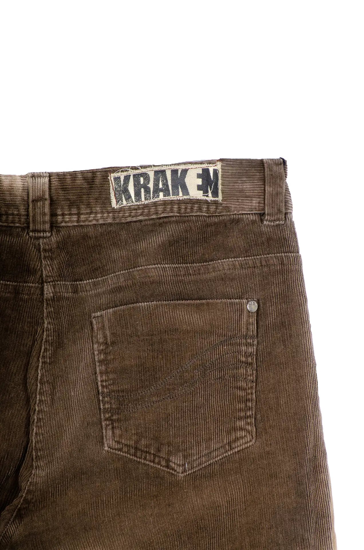 Honey Bear Upcycled Pants - One of one