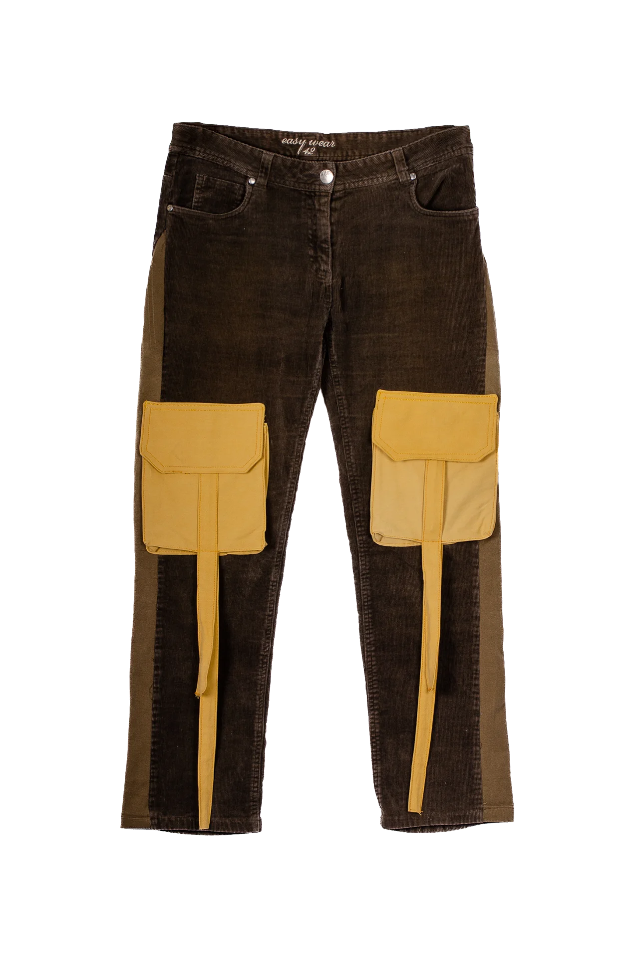 Honey Bear Upcycled Pants - One of one