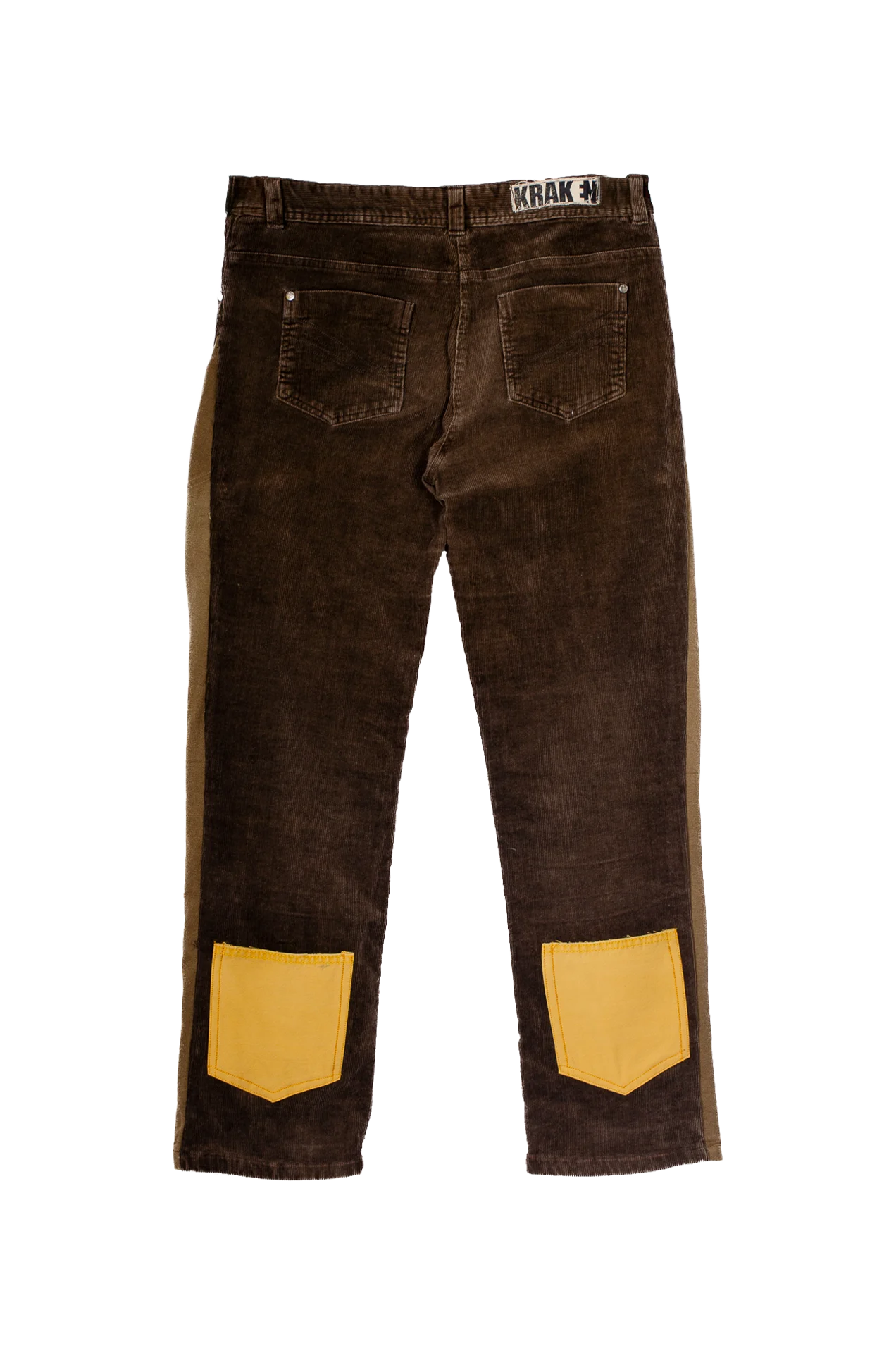 Honey Bear Upcycled Pants - One of one