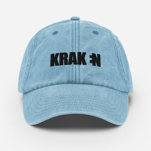 Kraken Vintage Hat